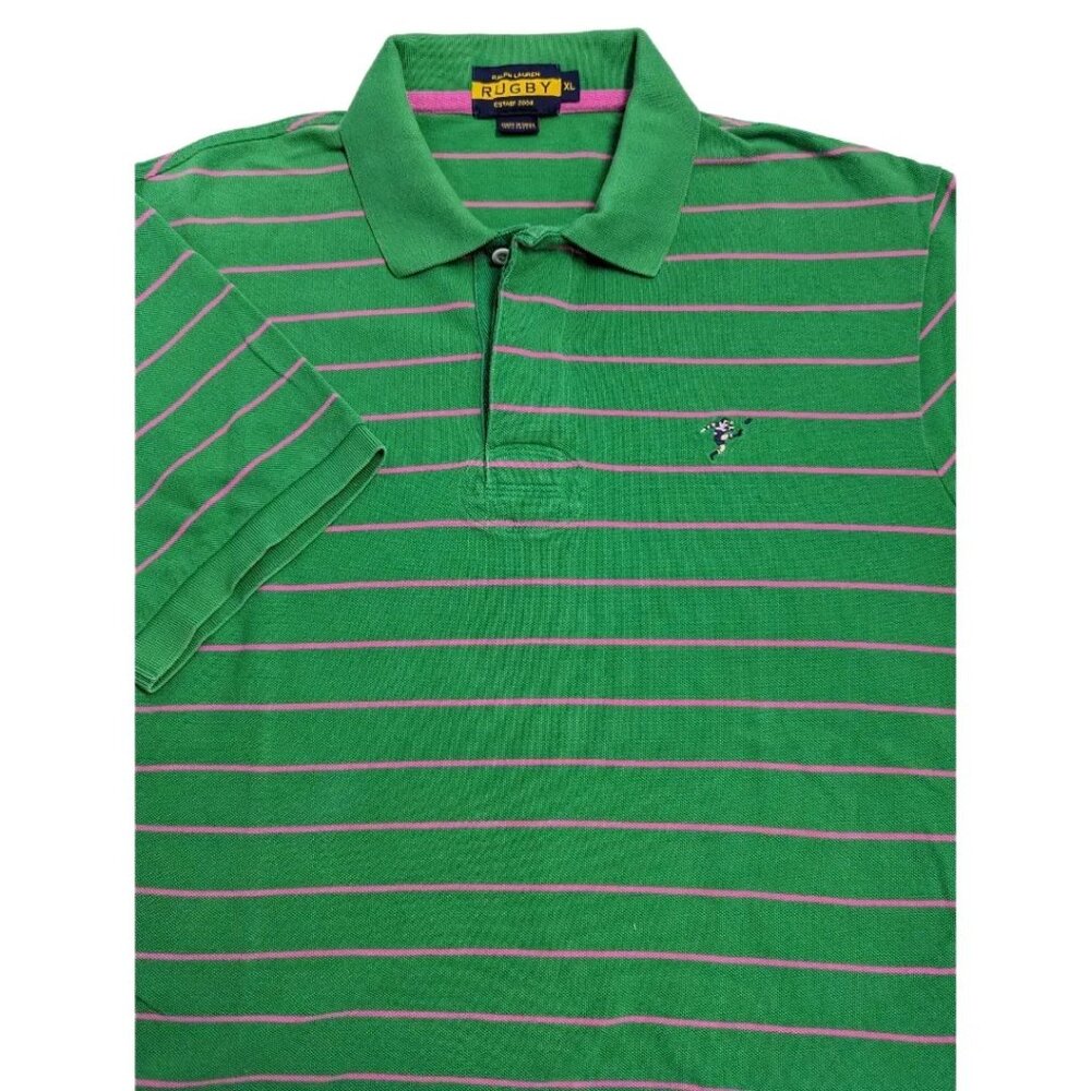 Ralph Lauren Rugby Polo Shirt Cotton Sz XL EUC